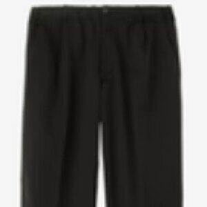 $300! NEW Goldwin Men's One Tuck Wool Pants - Black - Size 4 (36" Waist)